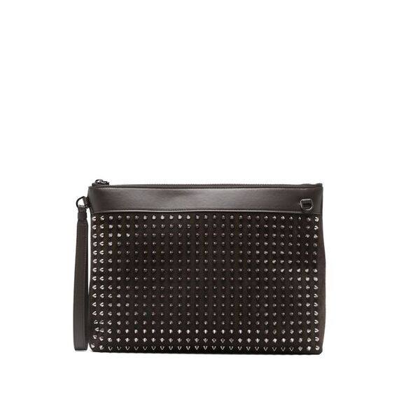Christian Louboutin Men Funky Leather Pouch